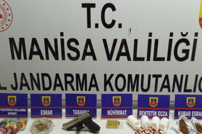 Manisa'da uyuşturucu operasyonu: 2 gözaltı