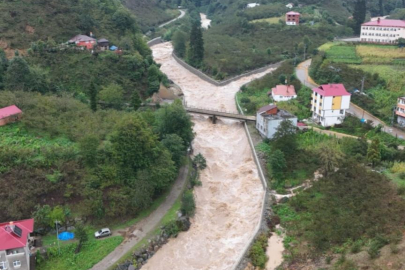 Rize ve Artvin’de selin izleri siliniyor
