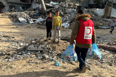 Türk Kızılaydan Gazze'ye sağlık desteği