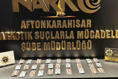 Afyonkarahisar'da uyuşturucu ile yakalanan şahıs tutuklandı