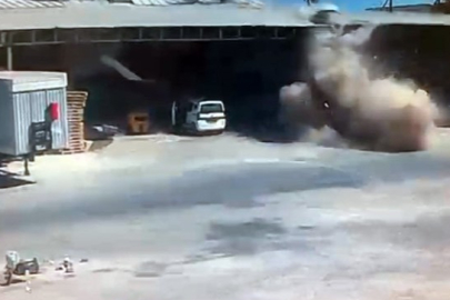 Antalya Demre'de toptancı halinde patlama: 1 ölü, 3 yaralı