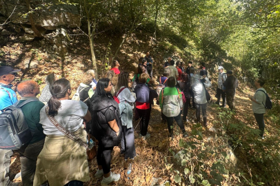 Bursa'da Mysia Yolları’nda Alzheimer’a karşı farkındalık yürüyüşü