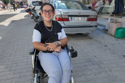 Kütahya Gediz'de engelli genç iş arıyor