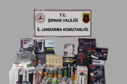 Şırnak'ta jandarma ekipleri 14 milyonluk kaçakçılığı önledi