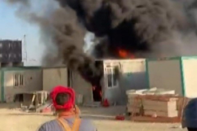 Mersin organize sanayide yangın