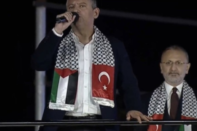 CHP'den Filistin mitingi: Özel'den Erdoğan'a 'Sumud Filosu' çağrısı