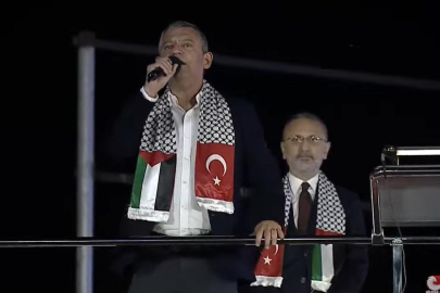 Özgür Özel: Buradan Erdoğan'a sesleniyoruz! Sumud filosu insanlığın vicdanıdır O filoya destek olun!