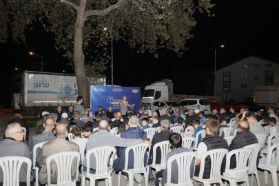 Bursa İnegöl'de Başkan Taban "Cerrah" sakinleriyle buluştu