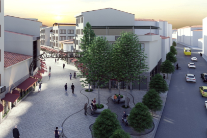 Bursa İnegöl'de tarihi çarşıda tarihi dönüşüm