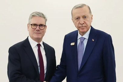 Erdoğan ile İngiltere Başbakanı arasında görüşme!