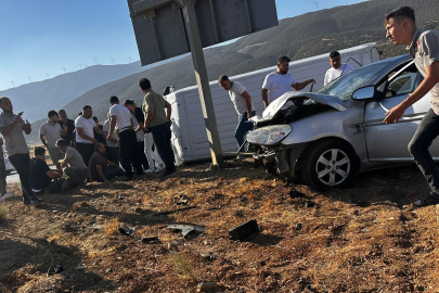 Gaziantep’te otomobil ile minibüs çarpıştı: 5 yaralı