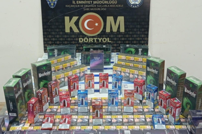 Hatay’da sahte içki ve kaçakçılık operasyonu