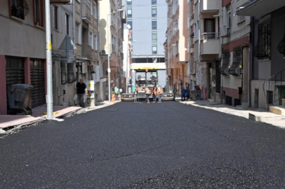 Bursa Osmangazi’de 160 ton asfalt döküldü