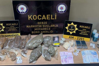 Kocaeli'de narkotik operasyonu: 8 gözaltı