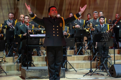TSK Armoni Mızıkası Komutanlığı konser verdi