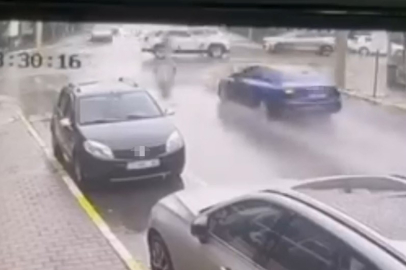 Balıkesir'de polisin 'dur' ihtarına uymayan sürücü önce yayalara, ardından araçlara çarptı