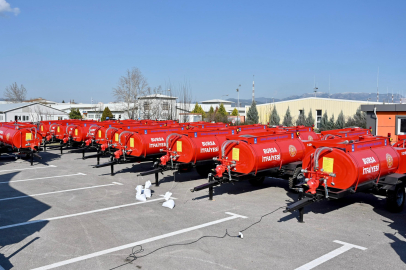 Bursa Büyükşehir onlarca yangın tankeri alacak!