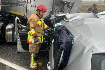Manisa'da zincirleme kaza: 1 ölü
