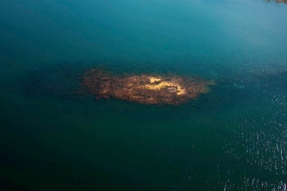 Sakarya  Sapanca'da gizemli taş yapı tekrar ortaya çıktı