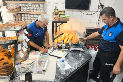 Bursa İnegöl'de Zabıta Müdürlüğü’nden ekmek fırınlarına denetim