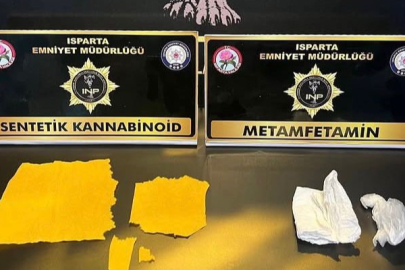 Isparta'da uyuşturucu operasyonunda 2 şüpheliye adli işlem