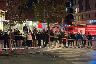 İstanbul Ümraniye’de nalbur dükkanında çıkan yangın korkuttu