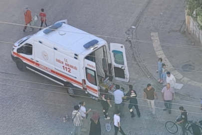 Diyarbakır'da şişe üzerinden geçti, dengesini kaybederek düşüp yaralandı