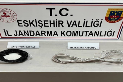 Eskişehir'de 3'üncü derece sit alanında kazı yapan 2 şahıs jandarma tarafından suçüstü yakalandı