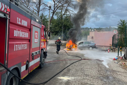 Aydın'da faciadan dönüldü: Sıvı oksijen tankı dolumu sırasında yangın çıktı