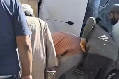 Dehşet ailesi DEAŞ'lıymış: Görüntüleri ortaya çıktı! Kazadan sonra...