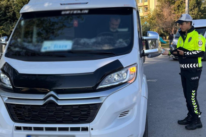 Manisa’da okul servis araçlarına sıkı denetim