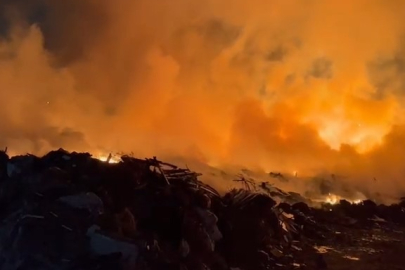 Tekirdağ Kapaklı’da hurdalık yangını korkuttu