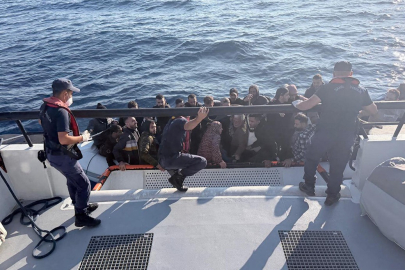 Bodrum'da 35 kaçak göçmen yakalandı