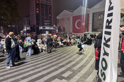 Bursa'da İsrail'in Küresel Sumud Filosu'na saldırıları protesto edildi!