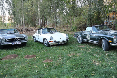 Klasik otomobil tutkunları Belçika'dan geldi!