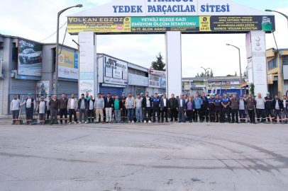 Bursa Nilüfer Belediyesi’nden Beşevler Sanayi Sitesi’nde kapsamlı temizlik