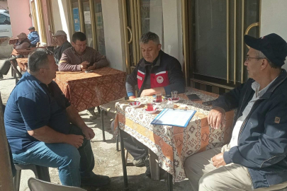 Çanakkale’de dolunun ardından bahçelerde hasar tespit çalışmaları başladı