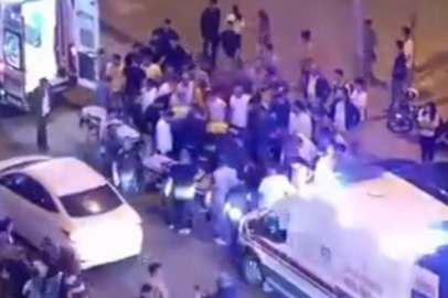 Diyarbakır’da yolun karşısına geçen kadına motosiklet çarptı: 1’i ağır 3 yaralı