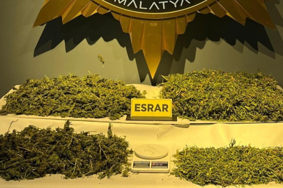 Malatya'da uyuşturucu operasyonu: 1 gözaltı