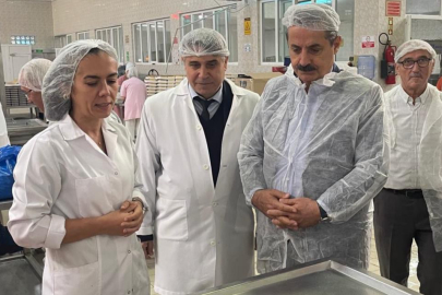 Faruk Çelik’ten Kardelen Kestane Şekeri’ne ziyaret