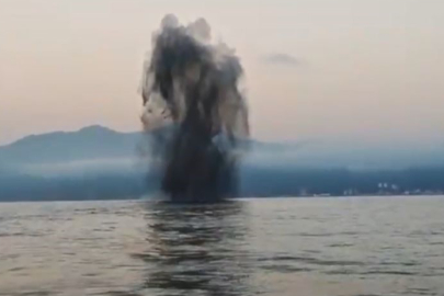 Artvin Hopa açıklarındaki insansız deniz aracı kontrollü şekilde imha edildi