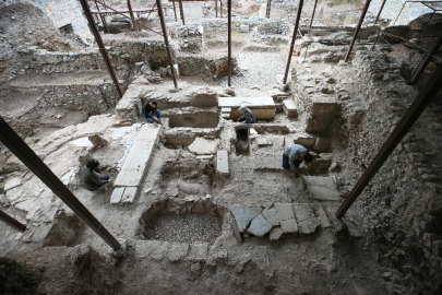 Bursa İznik Çini Fırınları kazısında şapel ve Osmanlı hamamı kalıntıları bulundu