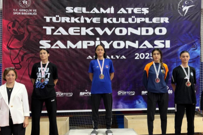 Bursa Osmangazili Taekwondocudan Bronz Madalya