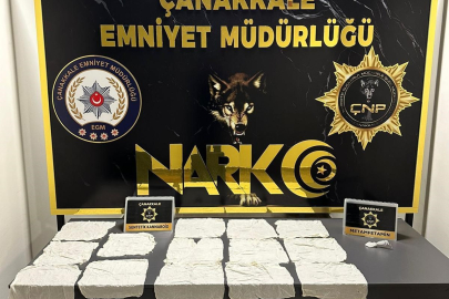 Çanakkale'de uyuşturucu operasyonuna 2 tutuklama