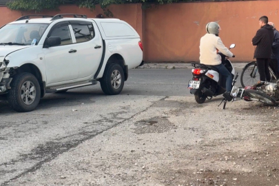 Düzce'de motosiklet kamyonete çarptı: 2 ağır yaralı