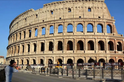 Kolezyum'da keşfedilen imparatorların gizli yolu ziyaretçilere açıldı