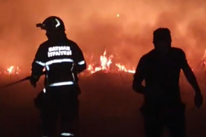 Batman’da anız yangını: 30 dönümlük alan kül oldu