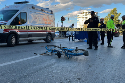 Konya’da tanker bisikletliye çarptı: 1 ölü