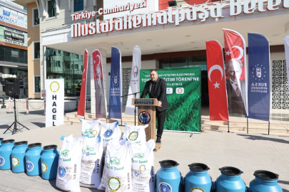 Bursa Büyükşehir ile tarlalar bereketleniyor