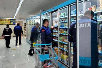 Bursa Yenişehir'de marketlere sıkı denetim